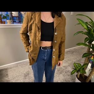 Vintage Silk Blazer